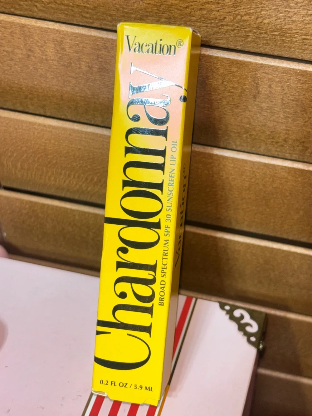 Vacation Chardonnay Broad Spectrum SPF 30 Sunscreen Lip Oil